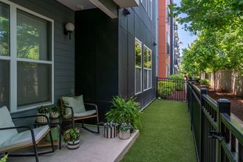 Fenced-in yard available